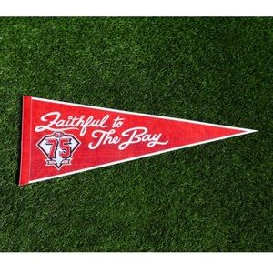 49ers Faithful Appreciation Felt Pennant